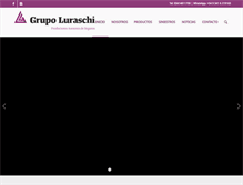 Tablet Screenshot of organizacionluraschi.com